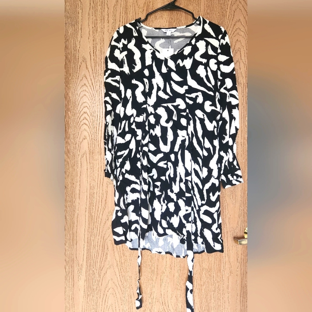 Nine West Dress - Black and White - Small (S)
